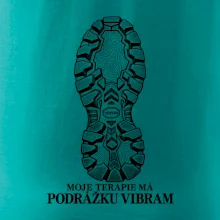 Moje terapie má podrážku Vibram