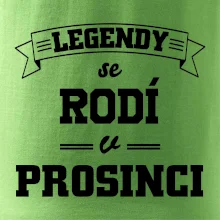 Legendy se rodí v prosinci