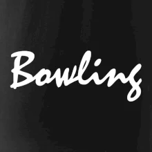 Bowling nápis psací Bowling nápis psací