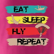 Eat Sleep Fly Repeat Paragliding