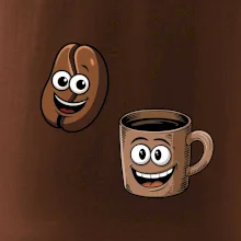 Parové triko - Hrnek a káva