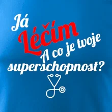 Já léčím - tvoje superschopnost? Šikmý nápis