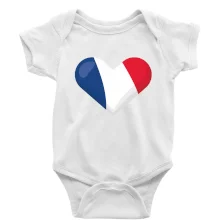 Francouzská vlajka srdce