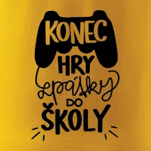 Konec hry, zpátky do školy