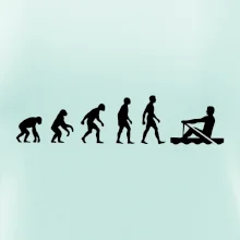 Evoluce veslování 1 človek