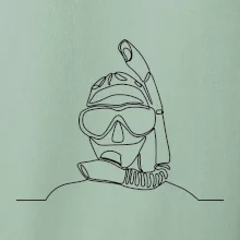 Potápěč jedním tahem