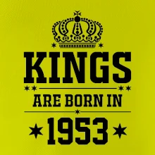 Kings are born in 1953