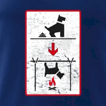 Tričko pro odpůrce sraní na chodníku