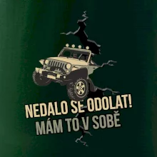 Nedalo se odolat, mám to v sobě offroad