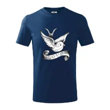 Love holubice - kreslená