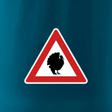 Dopravní značka - krocan