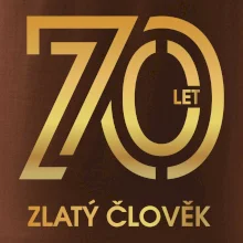 70 let zlatý člověk