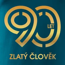 90 let zlatý člověk
