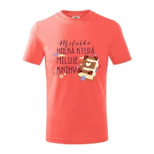 Kniha - Holka, která miluje knihy -  Vaše jméno