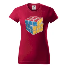 Rubikova kostka kreslená