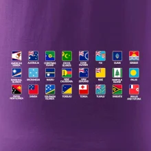 Vlajky států - Oceánie