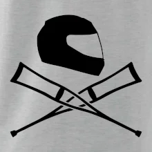 Silniční helma / berle Silniční helma / berle