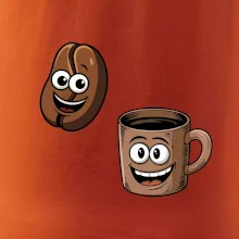 Parové triko - Hrnek a káva