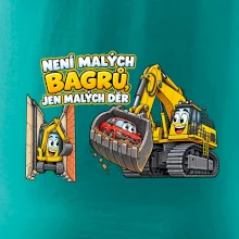 Není malých bagrů jen malých děr