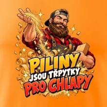 Piliny jsou třpytky pro chlapy - vousatý truhlář