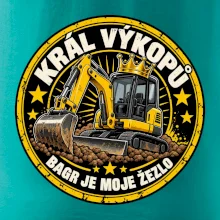 Král výkopů bagr je moje žezlo