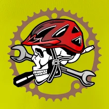 Lebka biker opravář