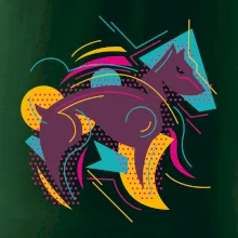 Pes abstrakce hubený