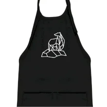 Geometrie lední medvěd na ledu