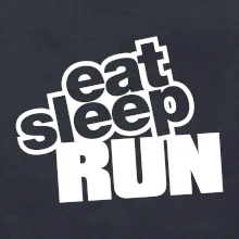 Eat sleep run velké
