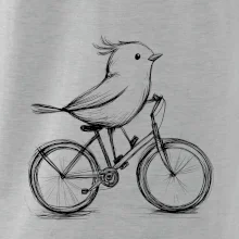 Ptáček na kole