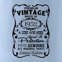 Vintage Etiketa - 1952