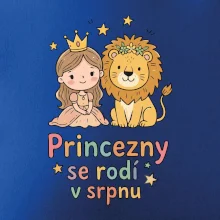 Dětský obrázek - princezny se rodí v srpnu
