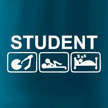 Pít užívat spát - student
