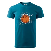 Basketbal míč v triku Basketbal míč v triku