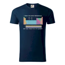 I wear this shirt periodically but only when I'm in my element I wear this shirt periodically but only when I'm in my element
