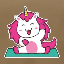 Yoga veselý jednorožec