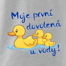 Moje první dovolená u vody - sourozenci