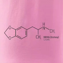 Molekulární struktura MDMA Extáze