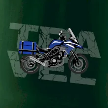 Cestovní enduro modré