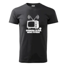 Svoboda slova nemá vypínač retro televize