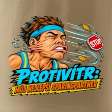 Běžecký protivítr můj sparingpartner