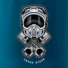 Cross rider písty helma