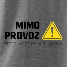 Mimo provoz - trpělivost byla zlomena