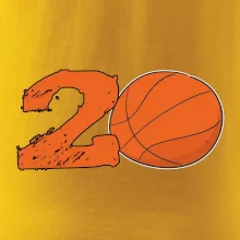 Basketball kulaté narozeniny 20 Basketball kulaté narozeniny 20