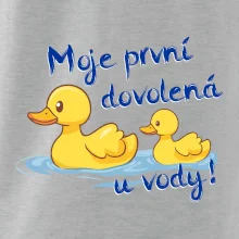 Moje první dovolená u vody - kluk