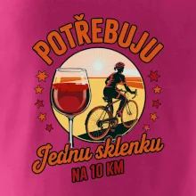 Potřebuju jednu sklenku na 10km