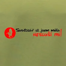 Svatozář už jsem měla, nesluší mi!