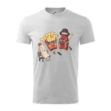 Souboj o hranolky kečup tatarka