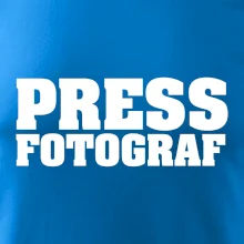 Novinář nápis - Press Fotograf