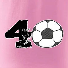 Fotbal kulaté narozeniny 40